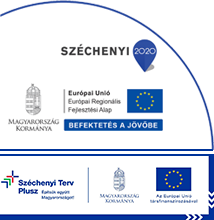 Széchenyi 2020 logó az alsó pozícióban
